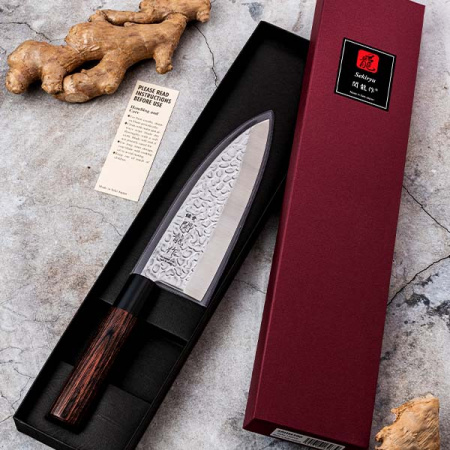 Нож кухонный «Нара»; сталь нерж.,дерево; L=15см