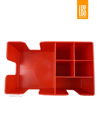 Барный органайзер LBS пластик красный