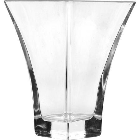 Ваза для цветов «Ботаника»; стекло; H=14,L=9.7,B=9.7см; прозр.