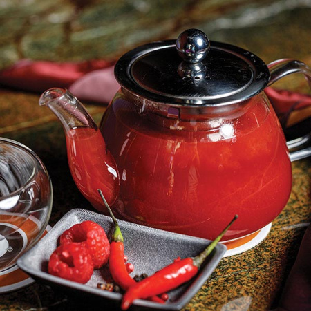 Чайник «Проотель»; термост.стекло; 400мл; D=7см