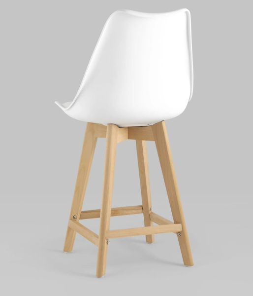 Стул полубарный FRANKFURT белый