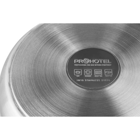 Сковорода дно-сэндвич; сталь нерж.; D=260,H=55мм