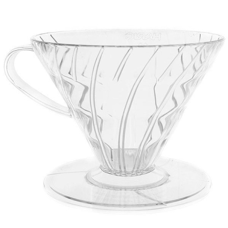 Воронка Hario VD-02T пластик, прозрачная