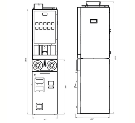 Тумба для Unicum NERO