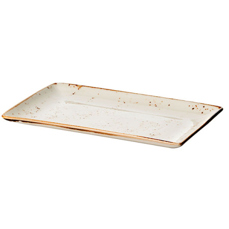 Фото Блюдо прямоугольное «Крафт»; фарфор; H=2.4,L=27,B=16.8см; белый Блюдо прямоугольное «Крафт»; фарфор; H=2.4,L=27,B=16.8см; белый