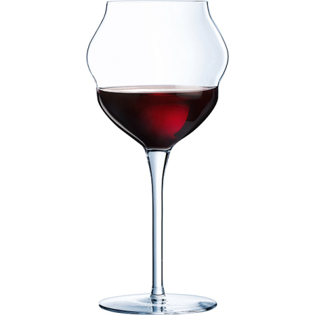 Бокал для вина «Макарон»; хр.стекло; 400мл; D=93,H=200мм; прозр.