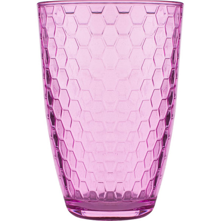 Хайбол «Энжой Лофт»; стекло; 350мл; D=81,H=120мм; розов.