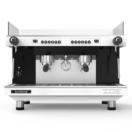 Кофемашина Sanremo Zoe Competition SED 2 Gr черно-белая