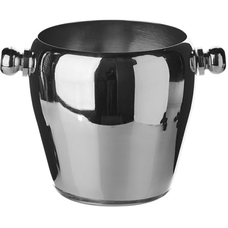 Емкость для льда «Проотель»; сталь нерж.; 0.95л; D=11/9,H=11см; металлич.