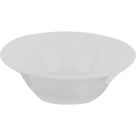 Салатник «Неве»; кост.фарф.; D=12см; белый