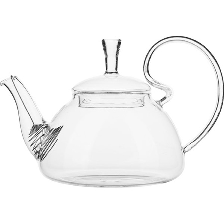 Чайник «Проотель»; термост.стекло; 600мл; D=8,H=8.5,L=19см