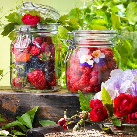 Фото Банка для сыпуч. продук. «Фидо»; стекло; 0.75л; D=9.5,H=13.5см; прозр. Банка для сыпуч. продук. «Фидо»; стекло; 0.75л; D=9.5,H=13.5см; прозр.