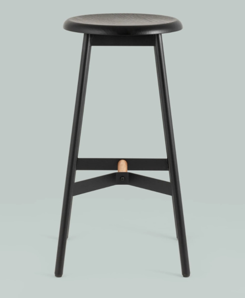 Стул барный Knobb черный