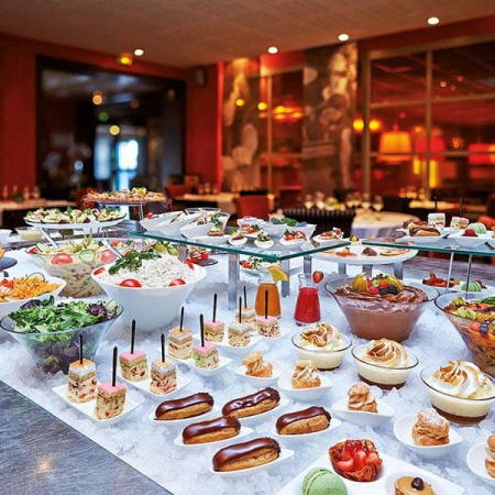 Салатник «Сизонз бар»; зеникс; 2200мл; D=24.5,H=11.8см; белый