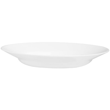 Тарелка глубокая «Эвридэй»; стекло; 400мл; D=22.5,H=4.5см; белый