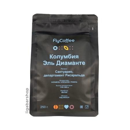 Кофе FlyCoffee Колумбия Эль Диаманте 250 г