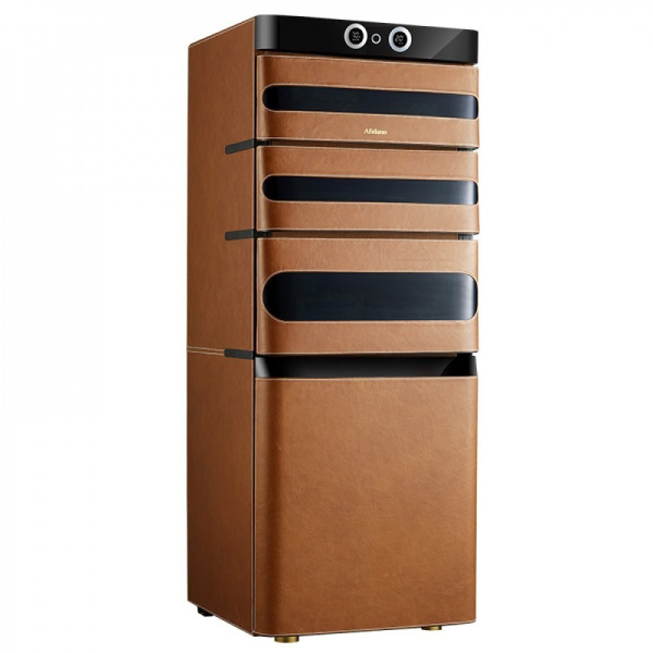 Хьюмидор для сигар Afidano L5 (Коньячная кожа)