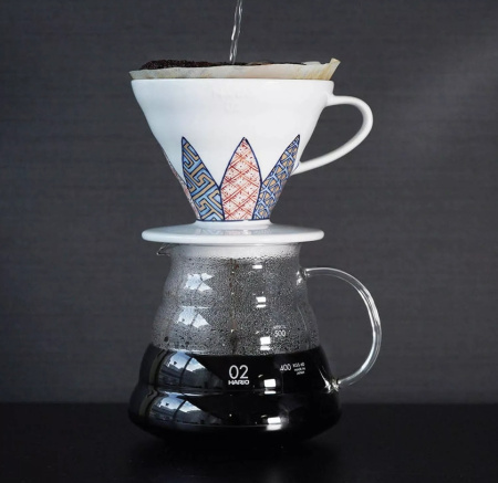 Воронка Hario Tachikichi Shozui керамика, белый