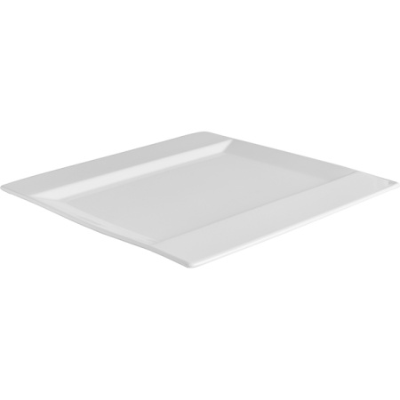 Блюдо квадр. «Фрейм»; фарфор; L=30.5,B=30.5см; белый