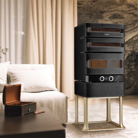 Хьюмидор для сигар Afidano L3 (Чёрный оникс)