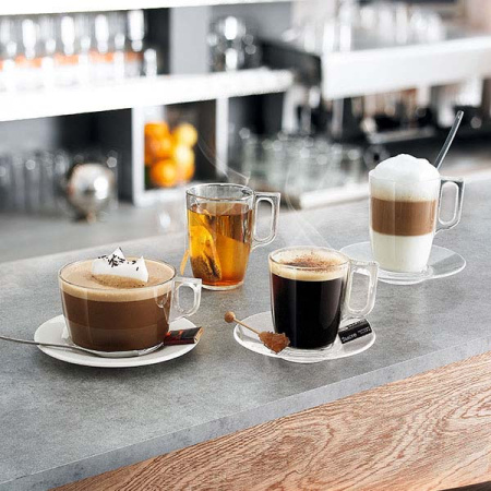 Кружка «Волюто»; стекло; 250мл; D=10.4,H=9.1см; прозр.