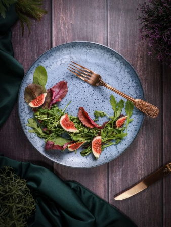 Тарелка плоская без рима Porland Frost Д=26 см