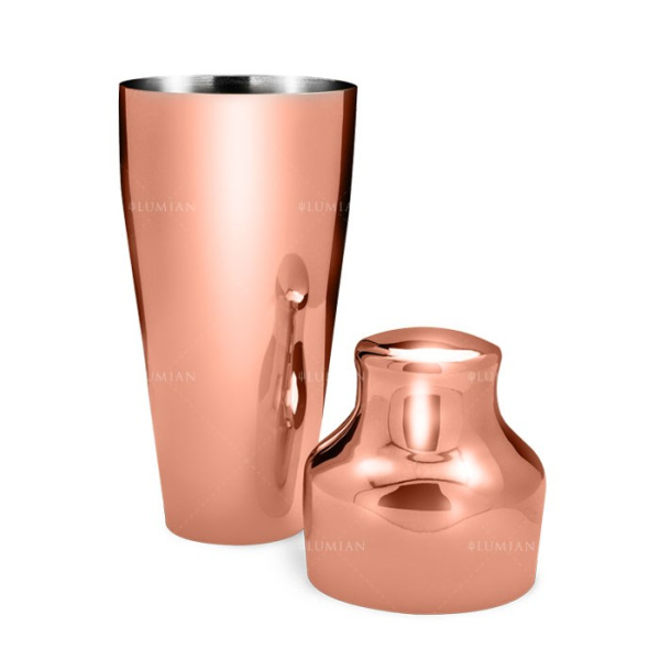 Шейкер Lumian Chrono 550 мл медный