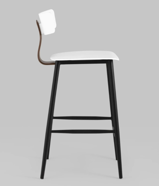 Стул полубарный ANT белый