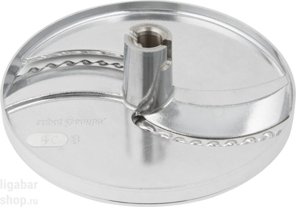 Фото Диск-слайсер волнистый Robot Coupe 27069 (3 мм) Диск-слайсер волнистый Robot Coupe 27069 (3 мм)