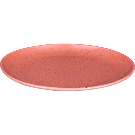 Блюдо овал. «Лайфстиль»; фарфор; L=28,B=21.5см; терракот