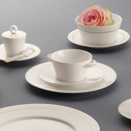 Блюдце «Пьюрити»; фарфор; D=13.5,H=1.8см; белый