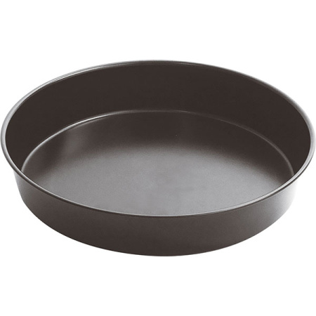 Форма для выпечки; карб.сталь,антиприг.покр.; D=28,H=4.4см; черный