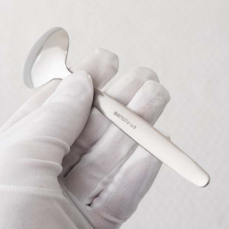 Ложка столовая «Визув»; сталь нерж.; L=190/65,B=2мм; металлич.