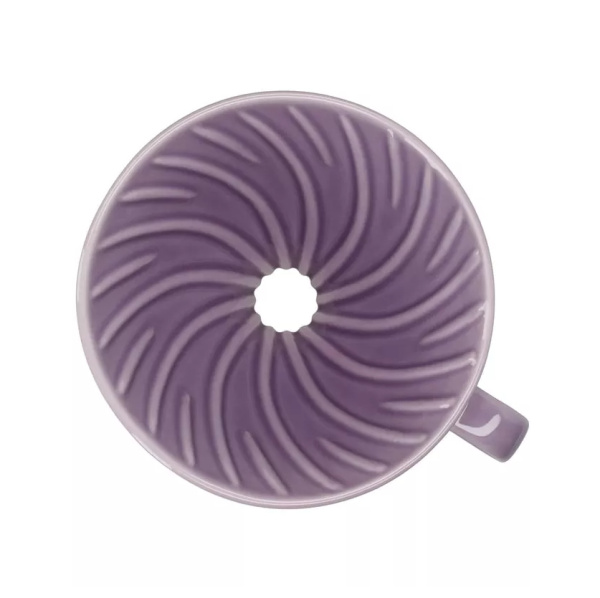 Воронка Hario V60-02 керамика, фиолетовый