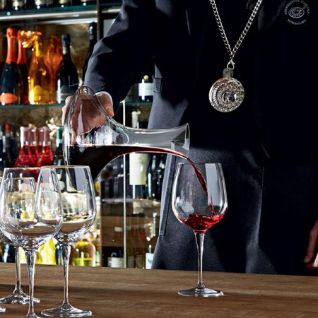 Декантер «Симпозиум»; стекло; 2.04л; D=207,H=230мм; прозр.