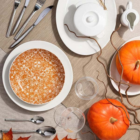 Тарелка подстановочная «Симплисити Вайт»; фарфор; D=27,H=2.7см; белый