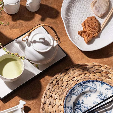 Соусник-бутылка «Кунстверк»; фарфор; 150мл; D=6.5,H=8.9см; белый