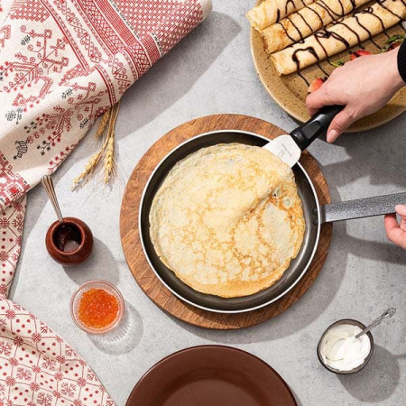 Доска для подачи круглая б/ручки светлый дуб; дуб; D=300,H=30мм