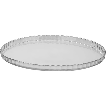 Блюдо «Патиссэри» закал.стекло; D=28,H=1.6см; прозр.