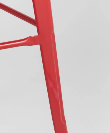 Стул барный TOLIX красный глянцевый