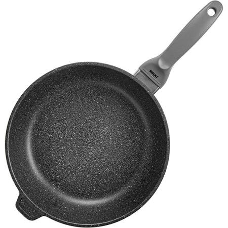 Сковорода (индукция) «Гранито»; алюм.литой; D=28см