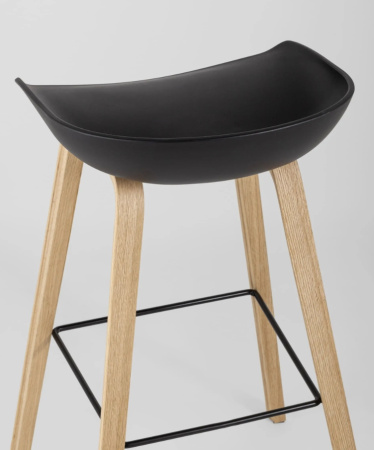 Стул барный LIBRA ЧЕРНЫЙ