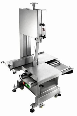 Пила для резки мяса Hurakan HKN-SE/2580 inox подвижный стол