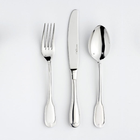 Ложка столовая «Лувр»; сталь нерж.; L=205/70,B=3мм; металлич.