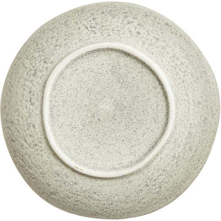 Тарелка мелкая; фарфор; D=16см; серый