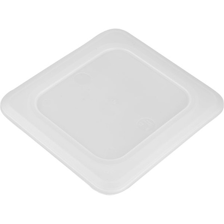 Фото Крышка герметич.к гастр-ти 1/6; полиэтилен; L=17.6,B=16.2см; белый Крышка герметич.к гастр-ти 1/6; полиэтилен; L=17.6,B=16.2см; белый