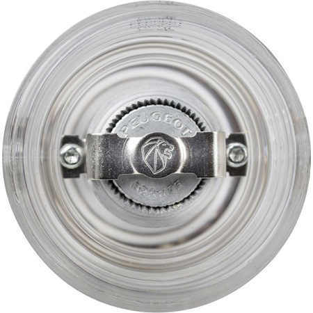 Мельница для перца метал.мех.; акрил; H=18см