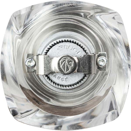 Мельница для перца метал.мех.; акрил,пластик; H=14см; прозр.,черный