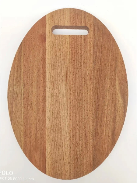 Доска разделочная деревянная LBS овальная 33х23х1,6 см