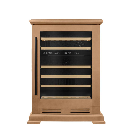 Винный шкаф Meyvel MV46PRO-KBT2 обшитый деревом
